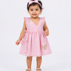 The Rosewater Bow Cotton Dress