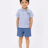 The Soft Blue Stripe Cotton Co-ord