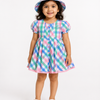 The Pastel Check Frock & Hat