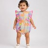The Pastel Patch Bow Romper