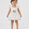 The Sage Bow Cotton Frock