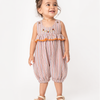 The Sun-Stripe Cotton Romper